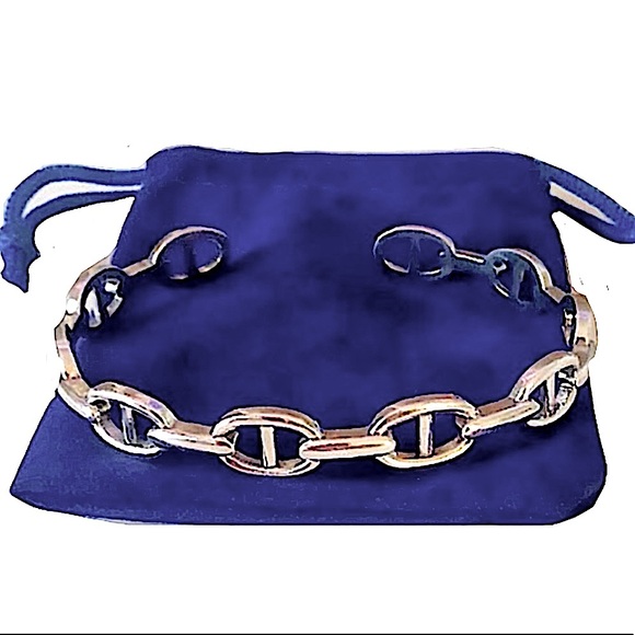 Sterling Silver Mariner Bangle Cuff Bracelet - Picture 2 of 13